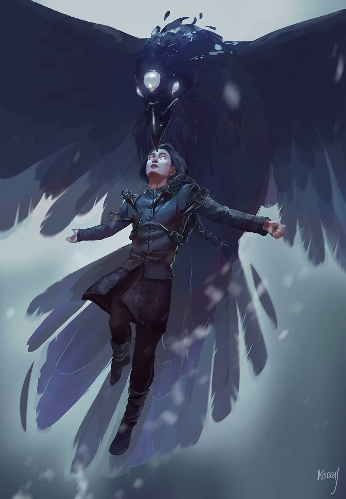 Bran Stark by Julie Kabbache