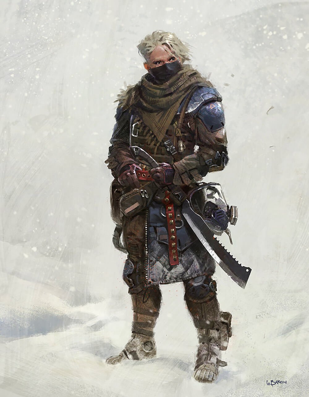 Brienne of Tarth by Giorgio Baroni