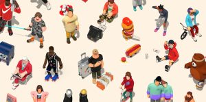 Character design in the new Nike collaboration