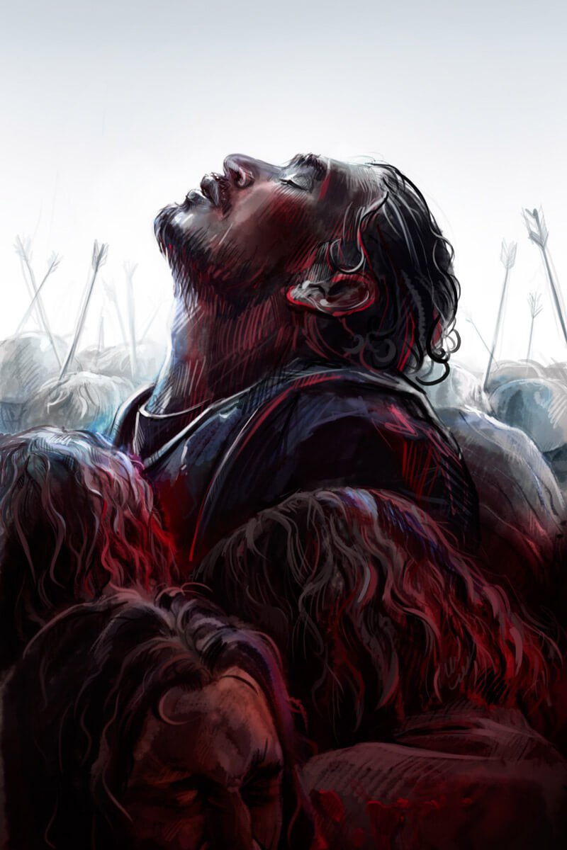 Jon Snow by Kurai-Kardi