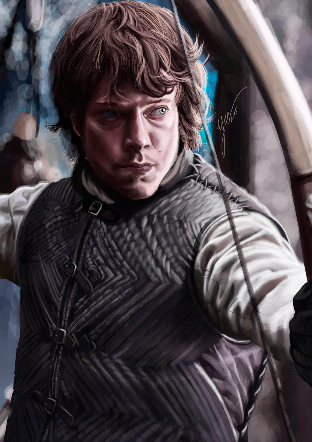 Theon Greyjoy by Yue