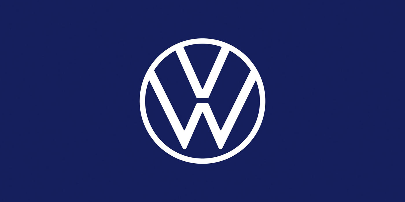 The Volkswagen logo redesign