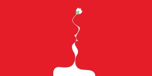 Optical Illusion of Negative Space Art