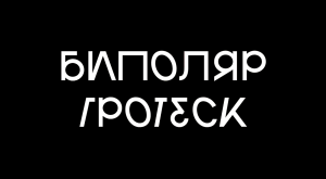 When Old Meets New: Typography Art of Bipolar Grotesque Font