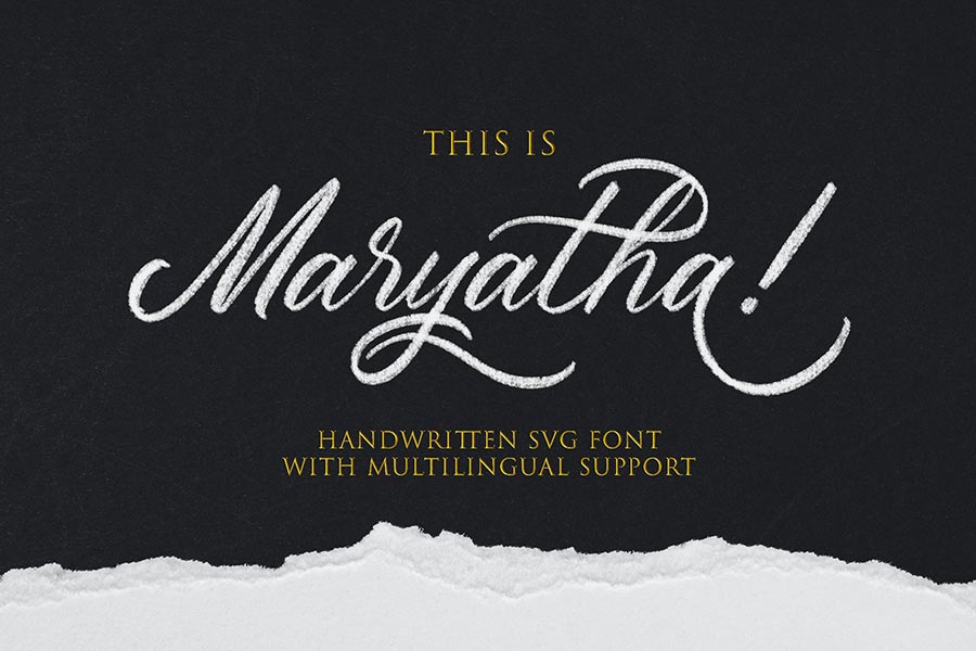 Maryatha SVG Version