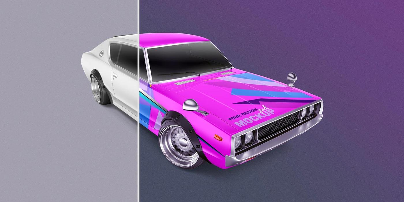 45+ Best Car, Truck and Van Mockups