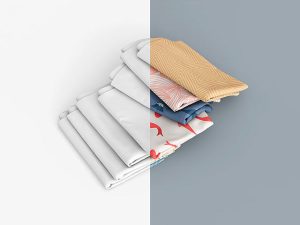 Fabric Stack Mockup Set