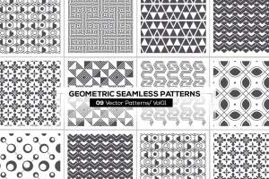 09 Geometric Seamless Patterns