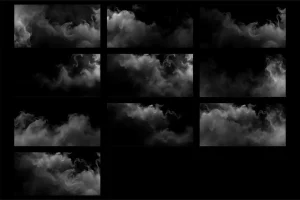 10 Cinematic Smoke Overlay