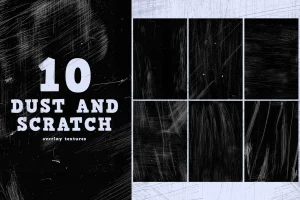 10 Grunge Dust And Scratch Texture Overlays