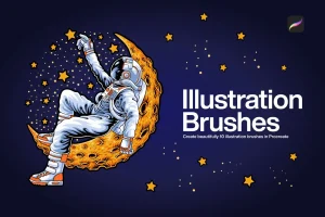 10 Illustration Brushes Procreate
