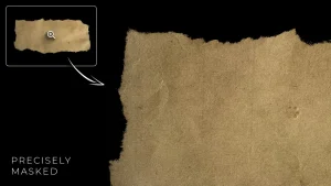 10 Old Torn Paper Pieces