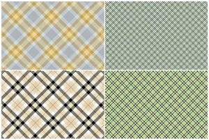 10 Plaid Rug Textures