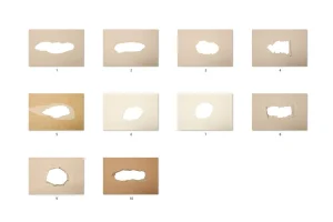 10 Torn Cardboard Texture