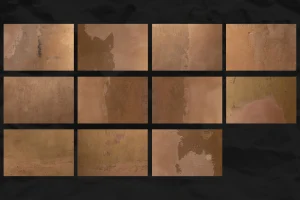 11 Warm Concrete Grunge Texture Background