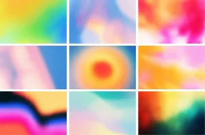 15 Gradient Blurry Backgrounds