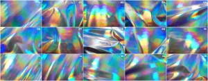 15 Holographic Foil Textures Vol.2