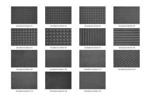 15 Soundproof Foam Textures