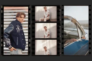 16mm Vintage Film Frame Overlays