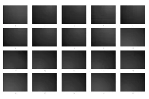 20 Black Folded Paper Textures HQ