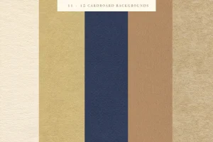 20 Cardboard Craft Textures