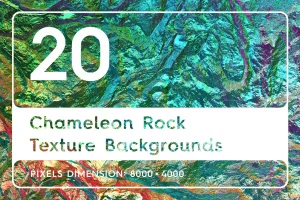 20 Chameleon Rock Texture Backgrounds