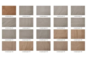 20 Crumpled Paper Texture