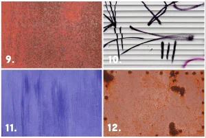 20 Metal Wall Textures