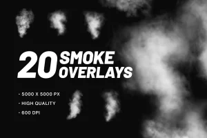 20 Smoke Overlays
