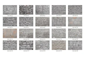 20 Stone Wall Textures