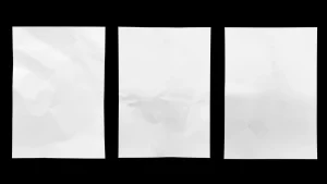 21 Folded Paper Sheets Pack