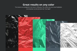 24 Foil Overlay Textures