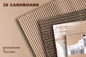 25 Cardboard Paper Background Texture
