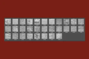30 Brick Wall Photoshop Stamp Brushes