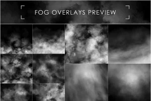 30 Realistic Fog Effect Overlays