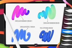 3D Brushes: Procreate