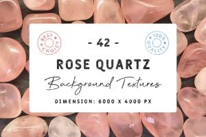 42 Rose Quartz Background Textures