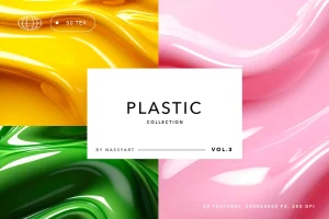 50 Melted Plastic Backgrounds