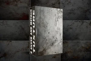 7 Silver and metalic texture Backgrounds