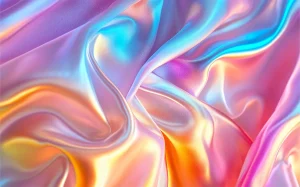 Abstract  Iridescent Holographic Background