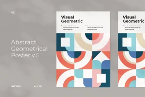 Abstract Geometrical Poster v.5