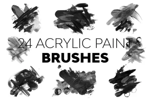 Acrylic Paint Brushes