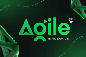 Agile – Techno Logo Font