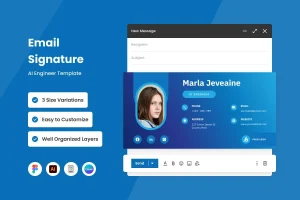 AI Engineer – Email Signature Template V1