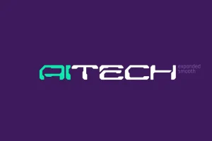 AiTech Smooth Expanded Font