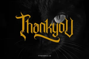 Alabasta – The Blackletter Font
