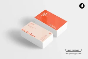 Alphabet – Business card template