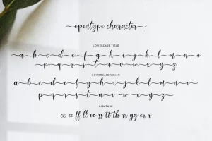 Amberly – Modern Calligraphy Font