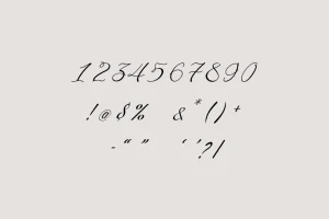 Angelina Rosemary Script Wedding Font
