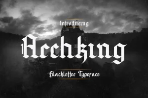 Archking – Blackletter Typeface